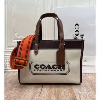 COACH FIELD TOTE 30 WITH COACH BADGE