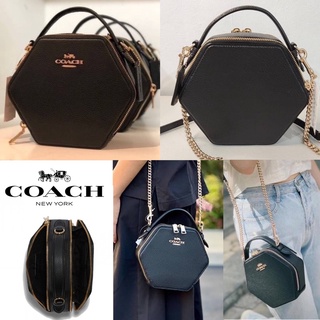 *Coach HEXAGONAL CROSSBODY (COACH C5786)