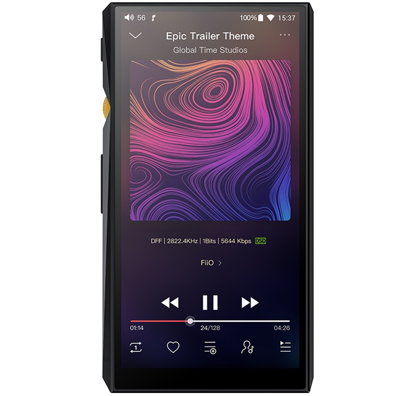 ℗FiiO/FiiO M11 Android เครื่องเล่นเพลง lossless hifi Walkman หน้าจอสัมผัส mp3 ถอดรหัส DSD แบบพกพา