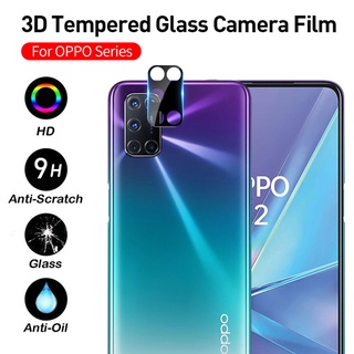 ฟิล์มกระจกนิรภัยกันรอยเลนส์กล้อง 3D สําหรับ OPPO A16 A32 A33 A52 A53 A54 A55 A72 A73 A74 A92 A94 Reno 4 5 6