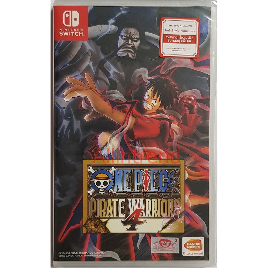 ใหม่ Nintendo Switch Game ONE PIECE: PIRATE WARRIORS 4 R3-TH เล่นรู้เรื่อง เล่นง่าย เข้าใจด้วยภาษาไท