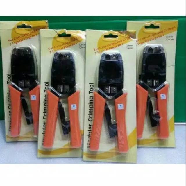 ดี HT-500 Crimping Tool HT-500R Crimping คีม RJ45 RJ11