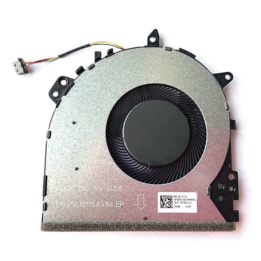 CPU FAN พัดลมโน๊ตบุ๊ค  ASUS VivoBook 15 F512 F512DA F512FA X512F X512D X512DK Y5100U X512U A512U F512U F512D X512F X412