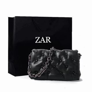 พร้อมส่ง ZARA กระเป๋าถือ กระเป๋าสะพายไหล่ ทรงคลัทช์ สําหรับผู้หญิง 2020