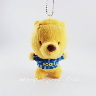 (พร้อมส่ง) พวงกุญแจตุ๊กตา Disney - หมีพูห์ Winnie the Pooh l แท้ 🇯🇵