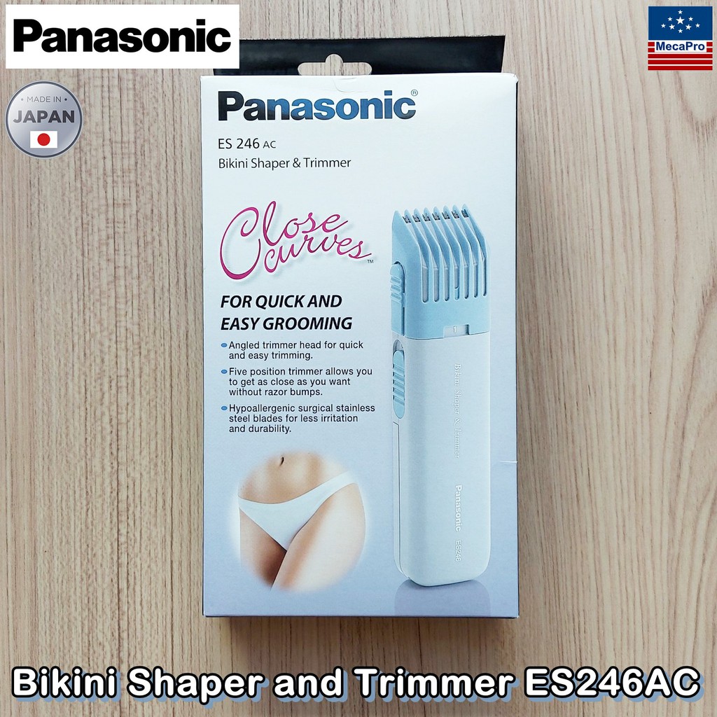 panasonic bikini shaper and trimmer for women es246ac