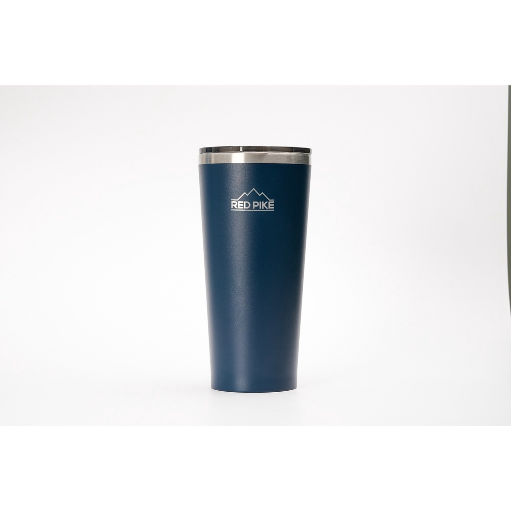 แก้วเก็บความเย็น Red pike สีกรม 24oz (710 ml) - Red pike tumbler Plain Navy blue 24oz (710 ml)