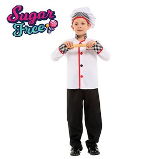 คอสตูมชุดเชฟพ่อครัวแม่ครัวน้อยกุ๊กทำอาหาร Pastry Boy kid costume fancy สินค้าคุณภาพดี