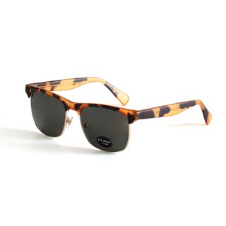 AJ Morgan Felix Sunglasses Matt Tortoise, Black Lens แว่นกันแดดสีกระด้าน เลนส์ดำ