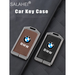 เคสกุญแจรีโมทรถยนต์ โลหะผสมสังกะสี สําหรับ BMW 3 5 7 Series NFC X5 X6 X7 F30 G20 F34 Ix3 535le 530li 704li 2021 2022