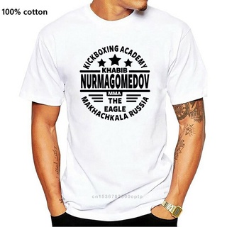 เสื้อยืดลําลอง ผ้าฝ้าย แขนสั้น คอกลม ลาย Nurmagomedov สไตล์เรโทร สําหรับผู้ชาย Ecpjc39Nkjnkh21Size S-5XL