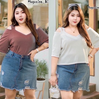 M170 เสื้อสาวอวบ อ้วน Bigsize Plussize XXL # 170