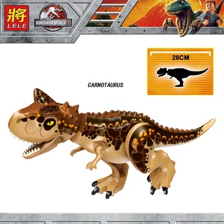 ✨【Carnotaurus】ของเล่นบล็อกตัวต่อไดโนเสาร์ ไทแรนโนซอรัส ขนาดใหญ่ สําหรับเด็กผู้ชาย เก็บสะสม