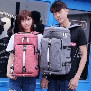 ถูกที่สุด!!! กระเป๋าเป้เดินทาง Backpack รุ่น BA-169(สีแดงอ่อน)