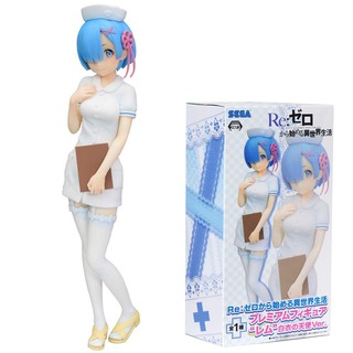 Figure ฟิกเกอร์ Model โมเดล Re Zero kara Hajimeru Isekai Seikatsu รีเซทชีวิต ฝ่าวิกฤตต่างโลก Ram เเรม Nurse ชุดพยาบาล