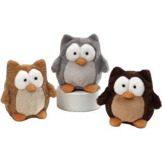 GUND : Ottis Owl Beanbags ตุ๊กตาของเล่นของสะสม ลิขสิทธิ์แท้นำเข้าจาก America