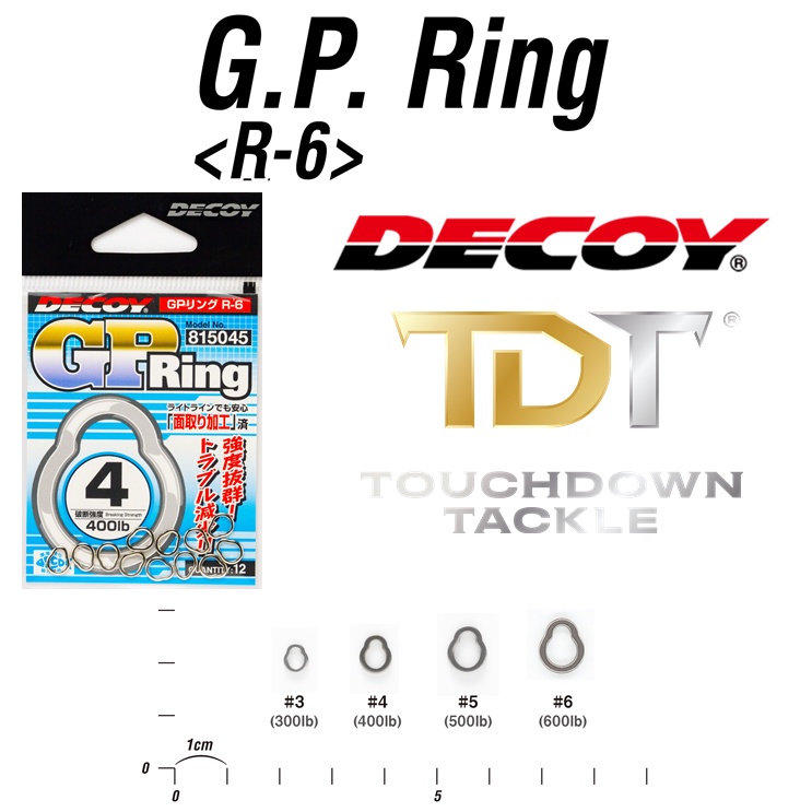 DECOY R-6 GP RING   *** โซลิทริง งานทะเลหรูหรา JAPAN 100% ***