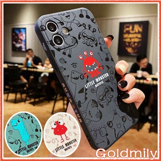 🔥 เคสไอโฟนโทรศัพท์ สัตว์ประหลาดการ์ตูนลายแถบข้างขอบเหลี่ยม เคสซิลิโคนแบบนิ่มสำหรับ Apple IPhone 13 เคสไอโฟน7พลัส เคสi11 7 เคสไอโฟน8+ 8 plus SE2 2020 12 Xr เคสไอโฟน11 iPhone13 Pro Max 6s 11 X เคส7+ เคสไอโฟน6s เคสไอโฟน13pro Monster Case