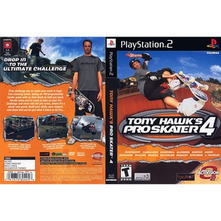 TONY HAWKS PRO SKATER 4 [PS2 US : DVD5 1 Disc]