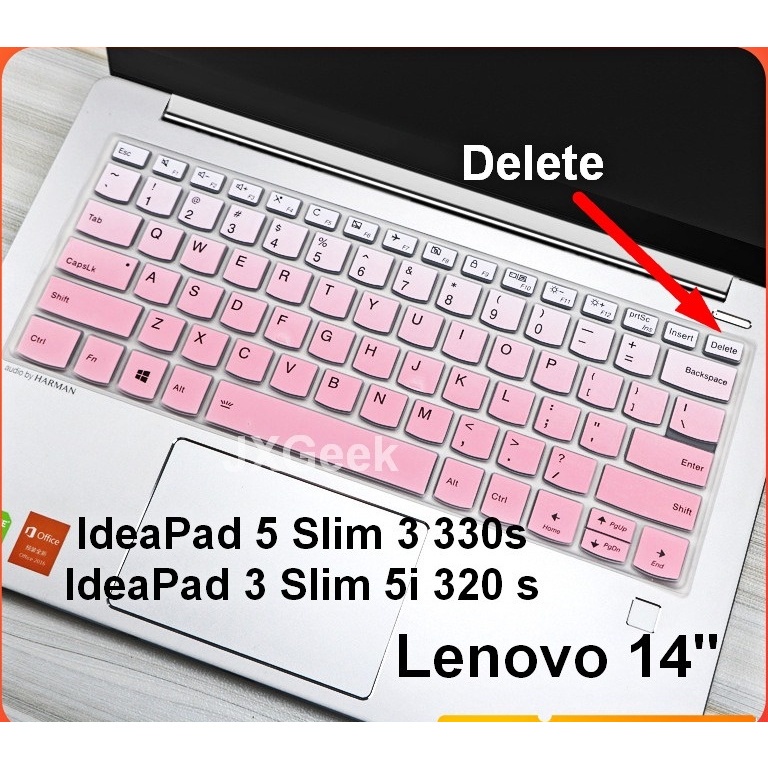 Ready Stocking เคสซิลิโคนแป้นพิมพ์สําหรับ Lenovo 14นิ้ว Ideapad 5 Slim 3 Slim 5I Ideapad 330S Ideapa