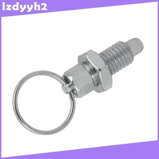 Index Indexing Plunger Pull Ring Lock Nut Spring Loaded Retractable Plunger