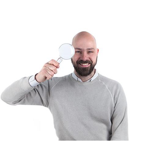 Kikkerland ACRYLIC MAGNIFIER – แว่นขยาย ราคา ถูกที่สุด ดีลบีเคเค แกลเลอรีภาพที่ 3