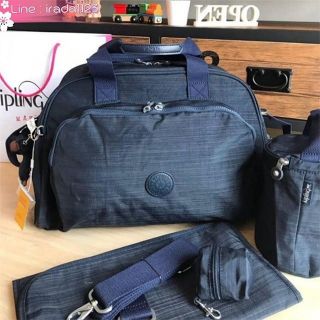 Kipling shoulder bag K13556 CAMAMA CARDINAL  ของแท้ ราคาถูก