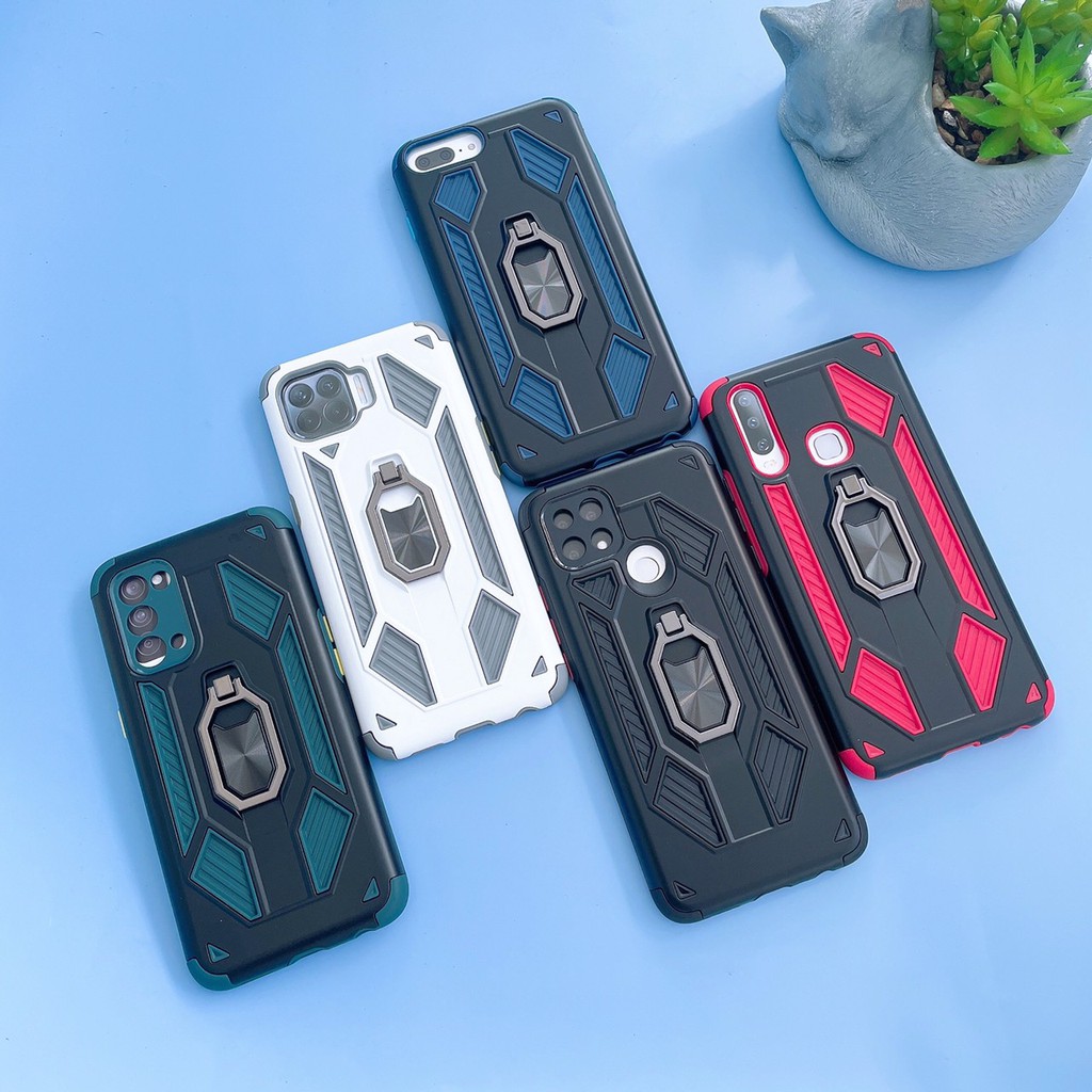 ไอโฟน 12Promax เคสกันกระเเทกสอดนิ้ว รุ่น iphone6 i7 i8 6plus 7plus 8plus i11 11promax vivo y17 y12 y