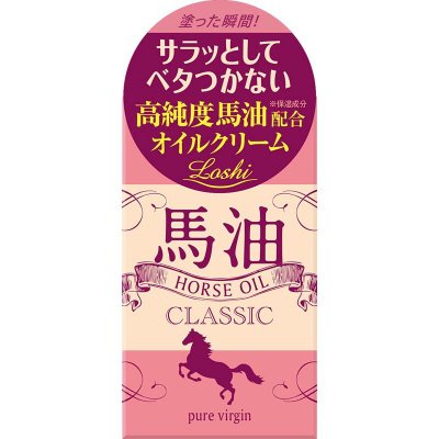 Loshi Pure Virgin Oil Cream 70g / Bayu / Horse Oil / Skin care / ROLAND / ส่งตรงจากประเทศญี่ปุ่น