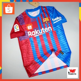 ❤️เสื้อฟุตบอล บาซ่า ชุดเหย้าปี 2021/22 (เสื้อ + กางเกง) Barcelona Home Jersey 2021/22 AAA❤️