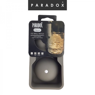 พิมพ์ทำน้ำแข็งกลม 2 ช่อง สีเทา  Paradox Ice ball mould-2 balls รุ่น Z1009