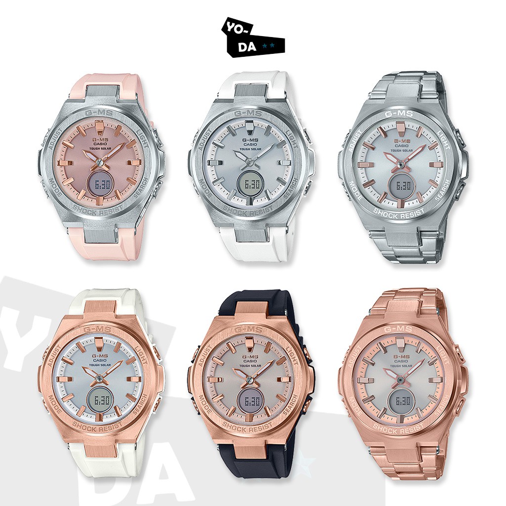 นาฬิกาข้อมือ Casio Baby-G MS-G รุ่น MSG-S200-4,MSG-S200-7,MSG-S200D-7,MSG-S200G-7,MSG-S200G-1 'สินค้ารับประกัน CMG 1 ปี'