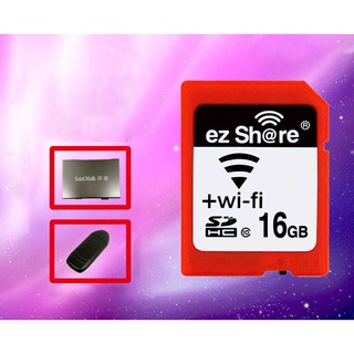 ezShare WIFI การ์ด SD 16G/32G การ์ดหน่วยความจำ #5