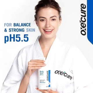 Oxe'cure เจลอาบน้ำ ป้องกันผิวจากรังสี UV สูตรอ่อนโยน Body Wash pH5.5 400ml เพิ่มความชุ่มชื้น ป้องกันสิว oxecure