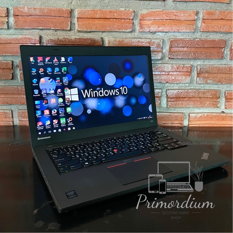  Lenovo ThinkPad T450 โน๊ตบุ๊คมือสอง สภาพใหม่ Intel Core i5 Gen5 /RAM 4GB /HDD 1TB /HDMI /Webcam /WiFi /Bluetooth  #4