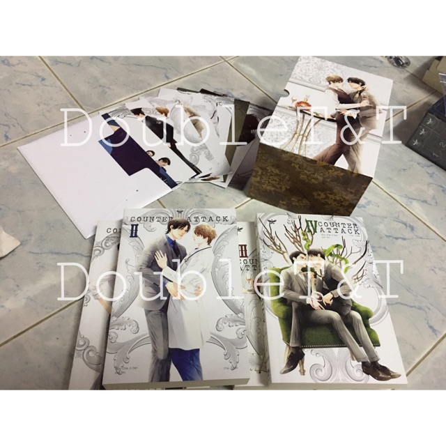 นิยายวาย Boxset Counter attack รอบจอง ของแถมครบ