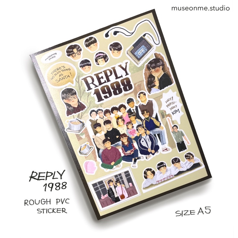 REPLY1988 📼 ROUGH PVC STICKER