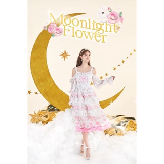 MARIA DIAMOND : 💕Moonlight Flower Maxidress