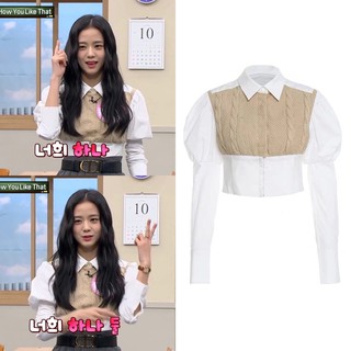 Preorder เสื้อเชิ้ตแบบจีซู Jisoo Blackpink