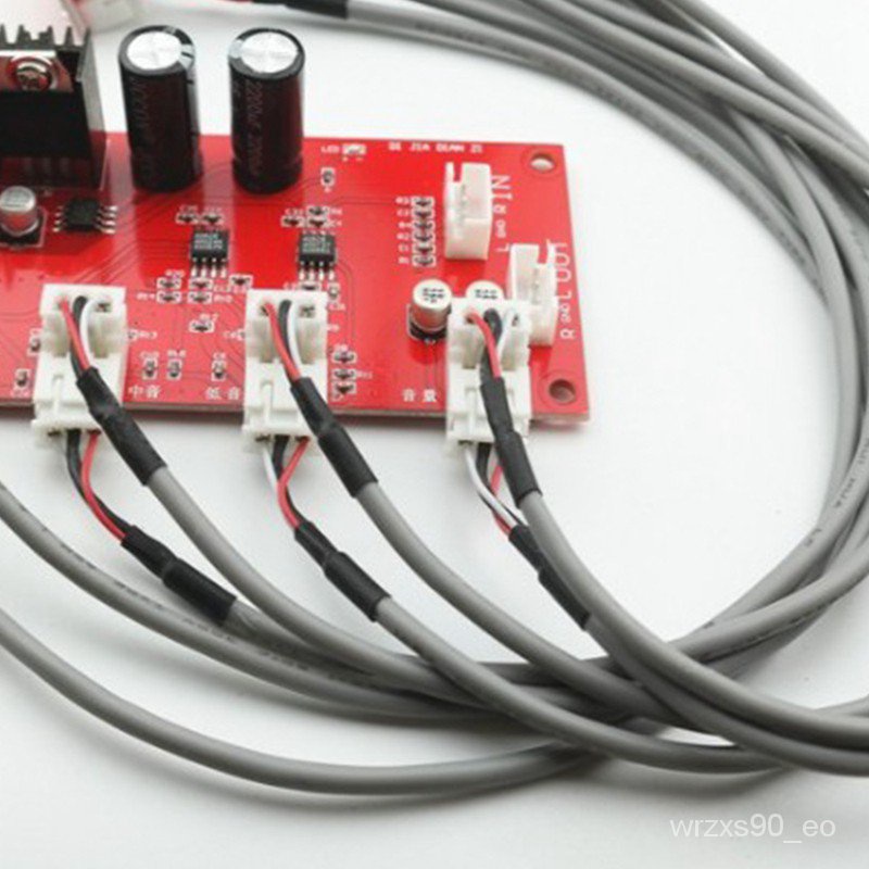 AD828 Stereo Preamp Amplifier Board Treble Middle Bass Volume Tone