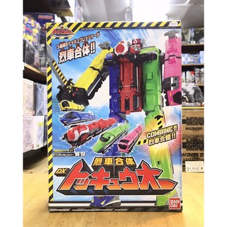 SALE ‼️ ของเล่นเซ็นไต หุ่นรถไฟ ทคคิวเจอร์ Ressha Sentai ToQger : Ressha-Gattai Series 1-5 DX TokkyuOh