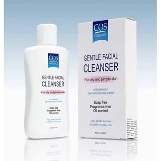 COS Coseutics Gentle Facial Cleanser 110 mL / 500 mL 2สี ชมพู เขียว ซีโอเอส คลีนเซอร์ ล้างหน้า