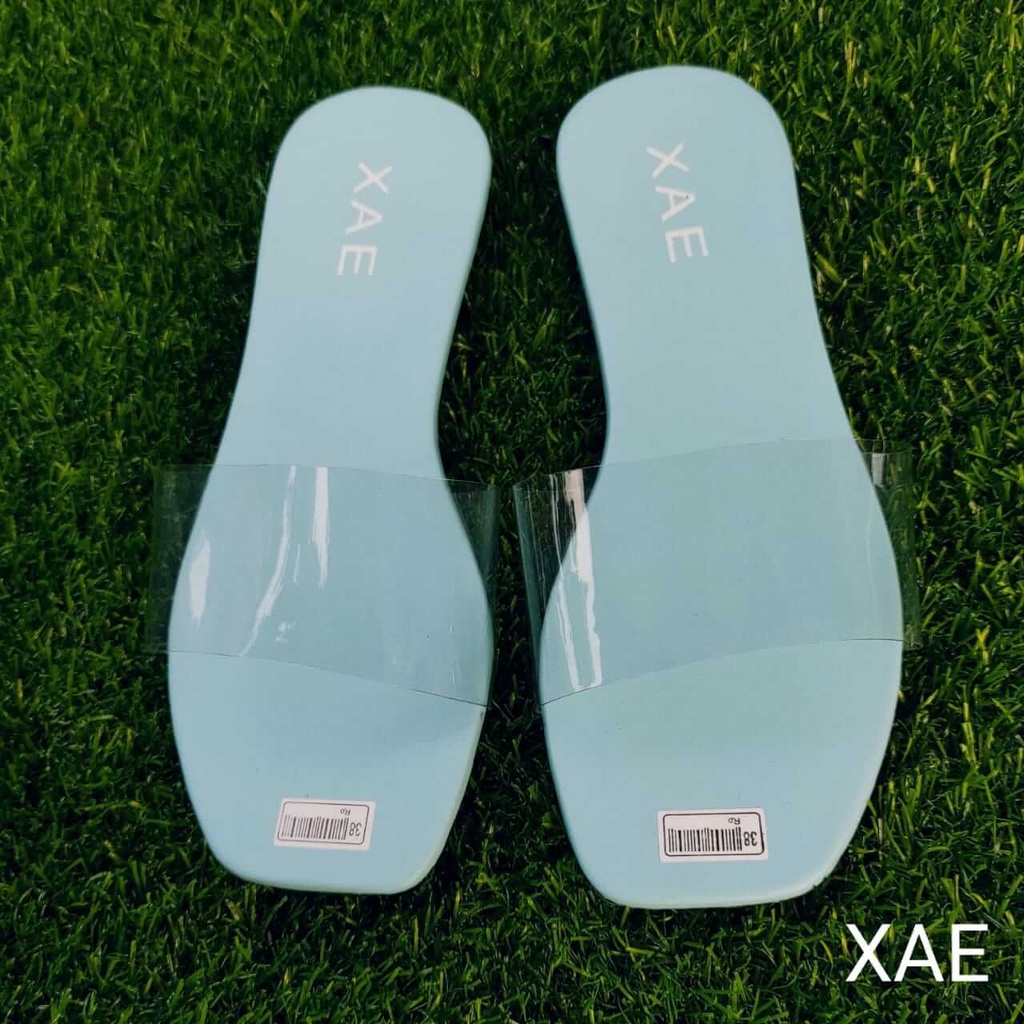 รองเท้าแตะผู้หญิงรุ่นล่าสุด xae adena mica สีฟ้าอ่อน