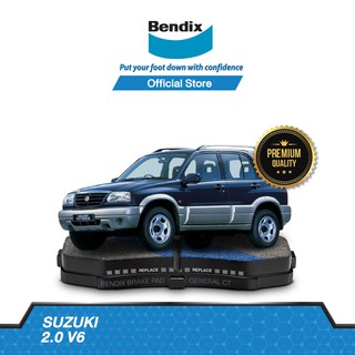 Bendix ผ้าเบรค SUZUKI Vitara 2 V6 (ปี1995-99) รหัสผ้าเบรค (DB1312,BS1758)