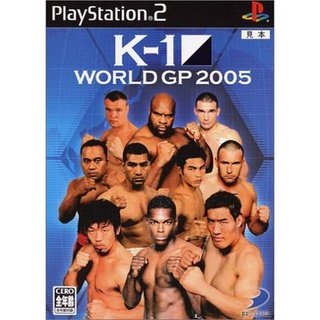 K-1 World GP 2005 แผ่นเกมส์ ps2