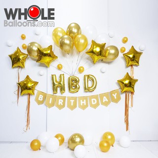 Wholeballoons - ลูกโป่ง DIY วันเกิด 09005 ลูกโป่งตกแต่งพร้อมจัดงานปาร์ตี้