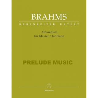 (โค้ดINCSM2Lลด70฿) Brahms Albumblatt for Piano