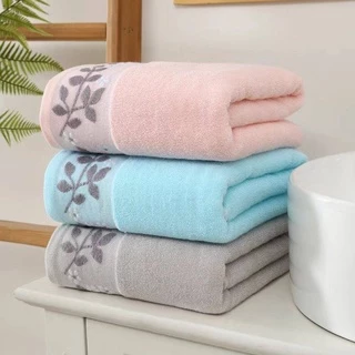 ผ้าเช็ดตัว เนื้อผ้าหนาอย่างดี ผ้าcotton100% มี 3 สีขนาด70*140cm M99