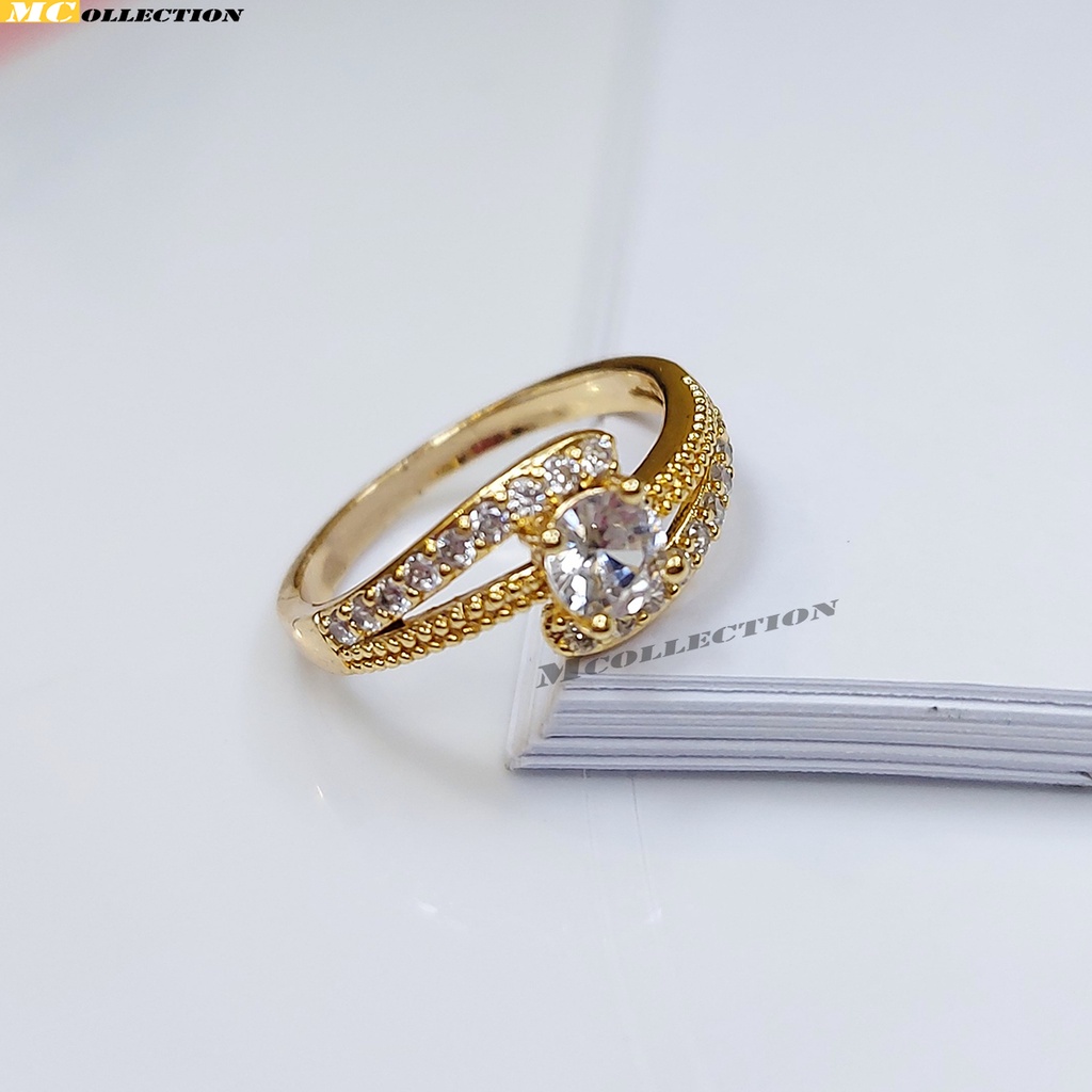 Women& 39;s Xuping ring / Xuping ring / Women& 39;s jewelry / แหวนไทเทเนียม / เครื่องประดับแฟชั่น / 