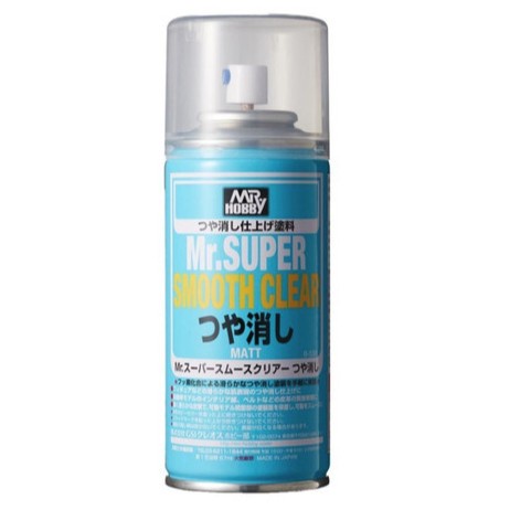 Mr Hobby Super Smooth Clear Flat Matt Spray B530 Top Coat Gundam